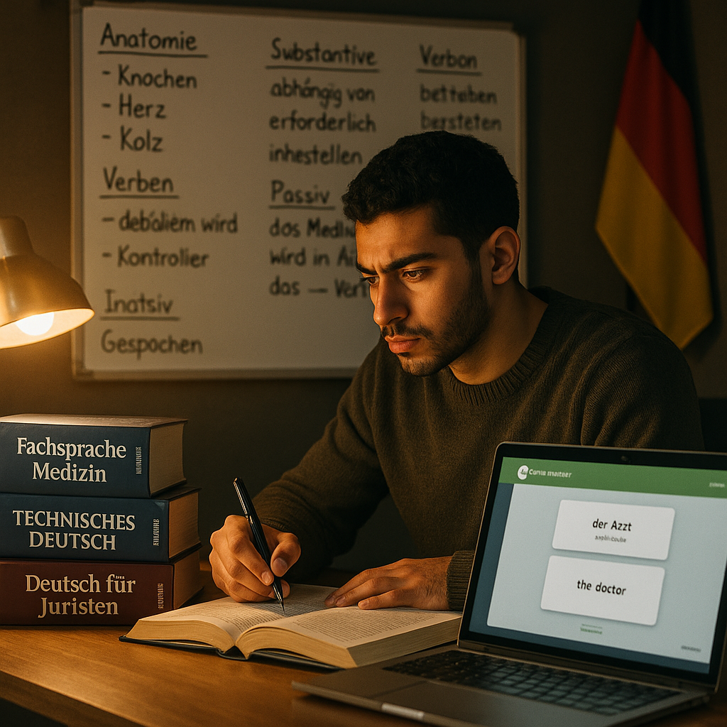 آموزش زبان آلمانی تخصصی